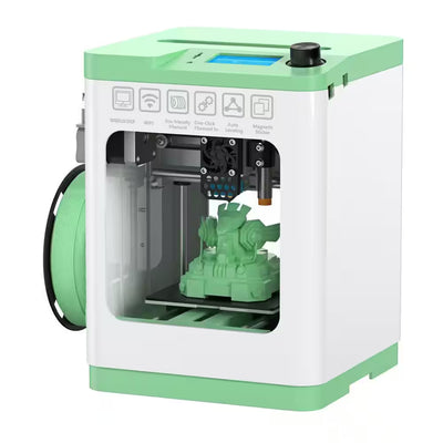 Wi-Fi Cloud Printing 3D Printer, Fully Assembled and Mini 3D Printer for Beginners and Kids with Auto Leveling