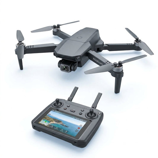 GPS Camera Drone Built for Aerial Photography, 4K Video, Auto Return, Under 249G — Studio Shot