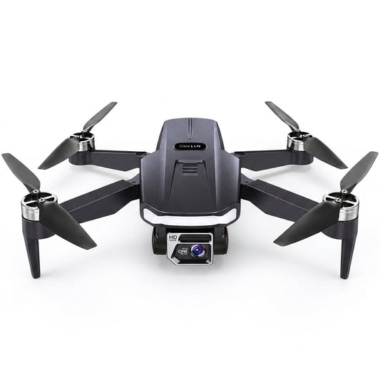 GPS Drone with Camera 4K UHD with 90 Min Flight Time Long Control Range Auto Return Follow Me Brushless Motor — Studio Shot