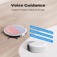 New Smart Robot Vacuum Cleaner Wifi App Control,180Ml Water Tank Home Appliances Electric Cleaning Tools Robotic Vacuum Cleaners